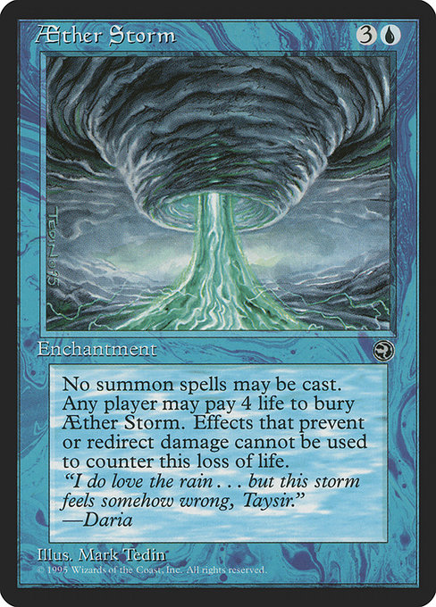 Aether Storm - Homelands Uncommon Card