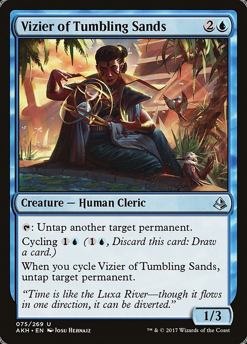 Vizier of Tumbling Sands - Amonkhet Uncommon Card