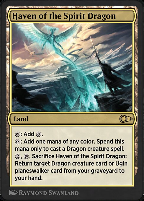 Haven of the Spirit Dragon - Pioneer Masters Rare Card