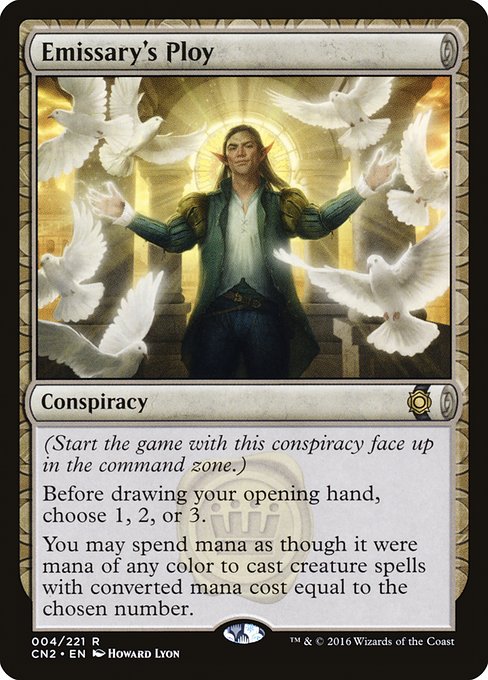 Emissary's Ploy - Conspiracy: Take the Crown Rare Card