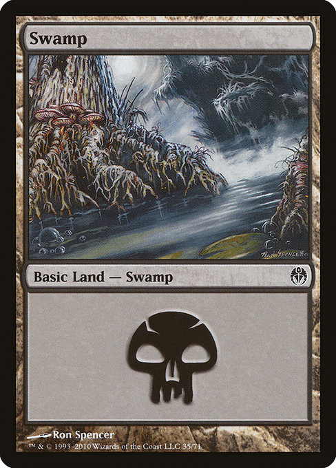 Swamp - Duel Decks: Phyrexia vs. the Coalition Common Card