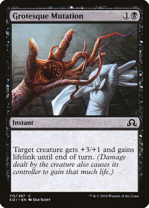 Grotesque Mutation - Shadows over Innistrad Common Card