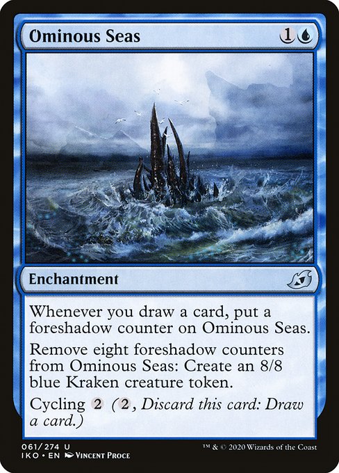 Ominous Seas - Ikoria: Lair of Behemoths Uncommon Card