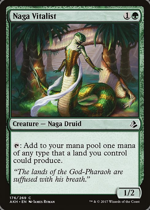 Naga Vitalist - Amonkhet Common Card