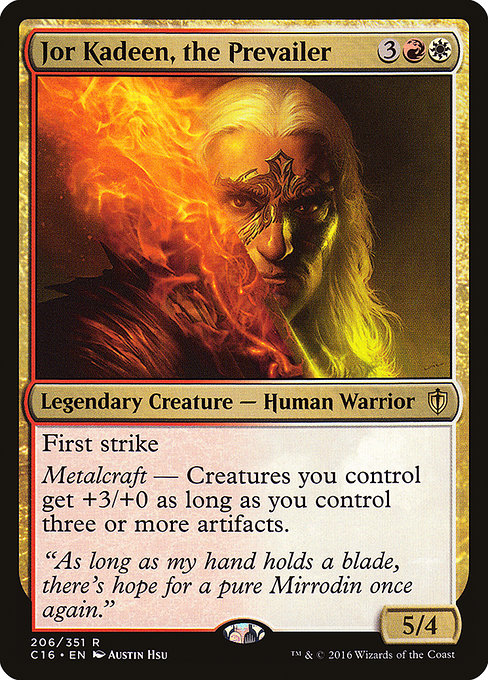 Jor Kadeen, the Prevailer - Commander 2016 Rare Card