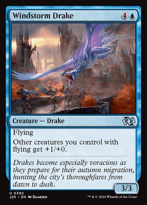 Windstorm Drake - Foundations Jumpstart Uncommon Card