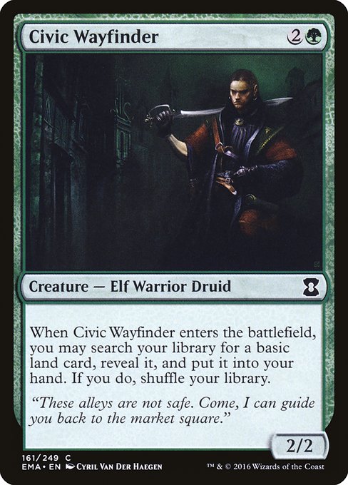 Civic Wayfinder - Eternal Masters Common Card