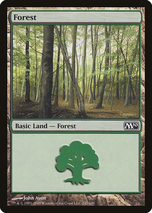 Forest - Magic 2010 Common Card