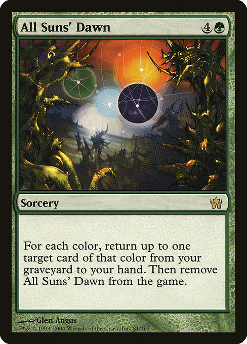 All Suns' Dawn - Fifth Dawn Rare Card