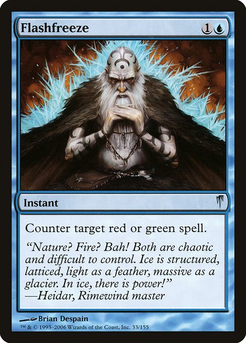 Flashfreeze - Coldsnap Uncommon Card