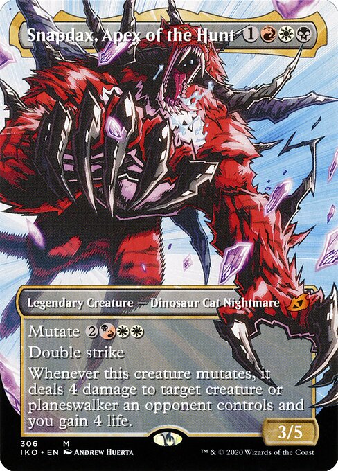 Snapdax, Apex of the Hunt - Ikoria: Lair of Behemoths Mythic Card