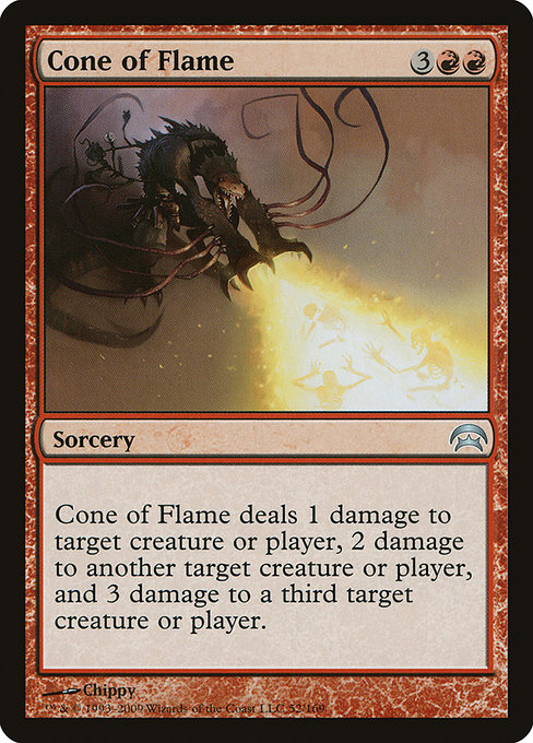 Cone of Flame - Planechase Uncommon Card