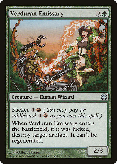 Verduran Emissary - Duel Decks: Phyrexia vs. the Coalition Uncommon Card