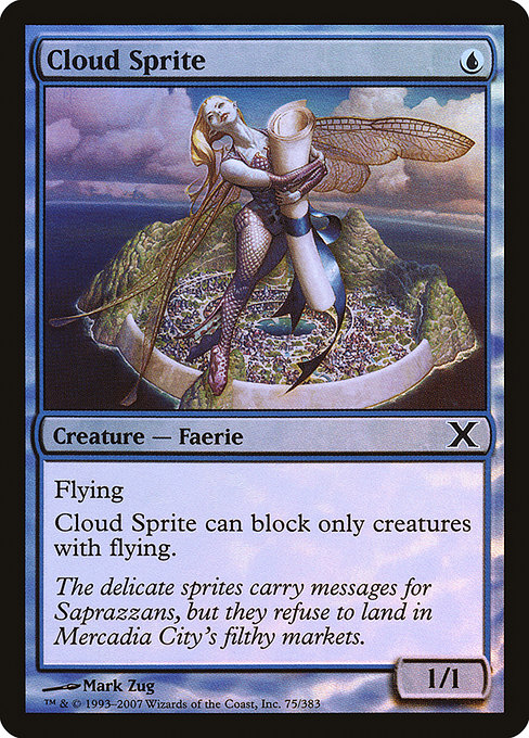 Cloud Sprite - Tenth Edition Common Card