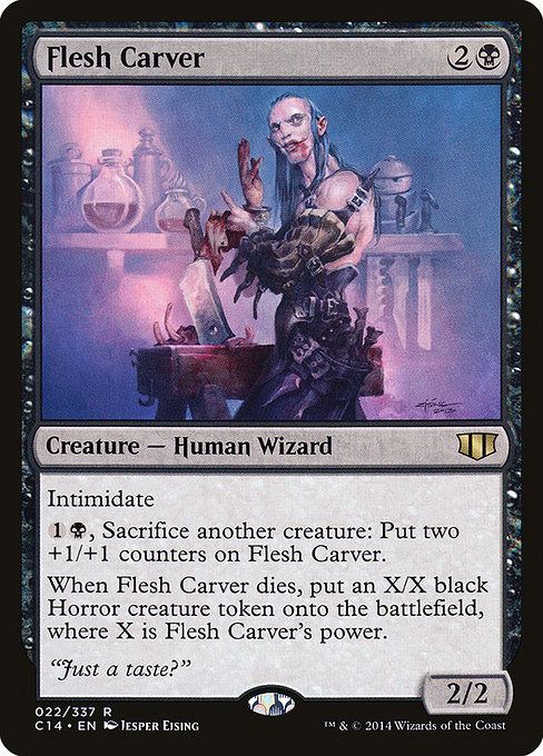 Flesh Carver - Commander 2014 Rare Card