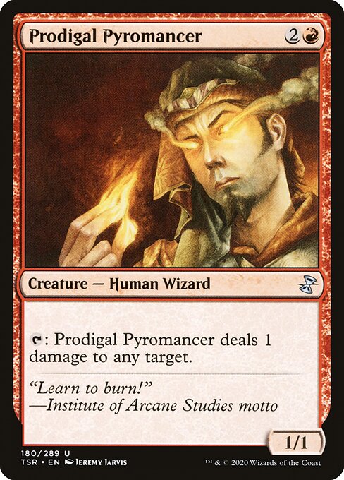 Prodigal Pyromancer - Time Spiral Remastered Uncommon Card