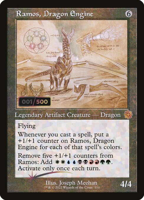 Ramos, Dragon Engine - The Brothers' War Retro Artifacts Mythic Card
