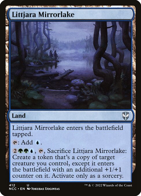Littjara Mirrorlake - New Capenna Commander Uncommon Card