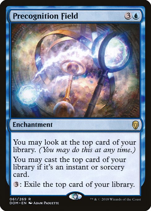 Precognition Field - Dominaria Rare Card