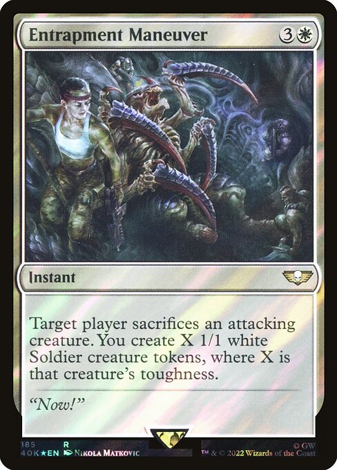 Entrapment Maneuver - Warhammer 40,000 Commander Rare Card