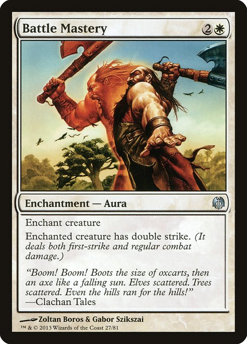 Battle Mastery - Duel Decks: Heroes vs. Monsters Uncommon Card