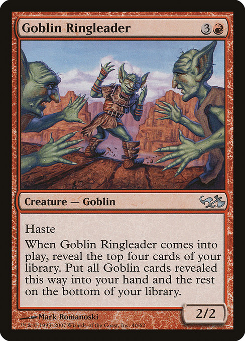 Goblin Ringleader - Duel Decks: Elves vs. Goblins Uncommon Card