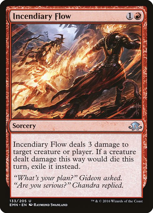 Incendiary Flow - Eldritch Moon Uncommon Card