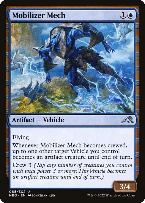 Mobilizer Mech - Kamigawa: Neon Dynasty Uncommon Card