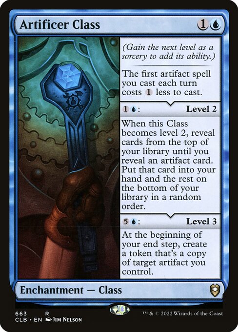 Artificer Class - Commander Legends: Battle for Baldur's Gate Rare Card