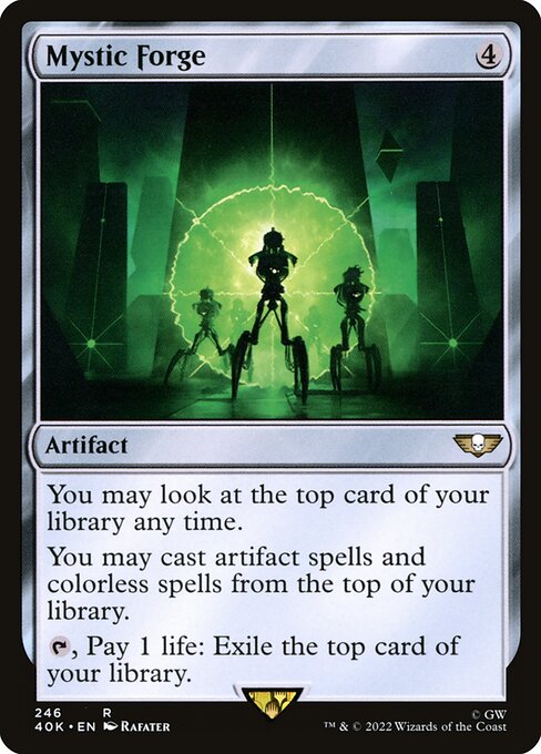 Mystic Forge - Warhammer 40,000 Commander Rare Card