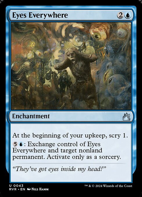 Eyes Everywhere - Ravnica Remastered Uncommon Card