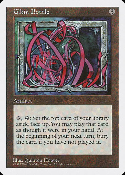 Elkin Bottle - Fifth Edition Rare Card