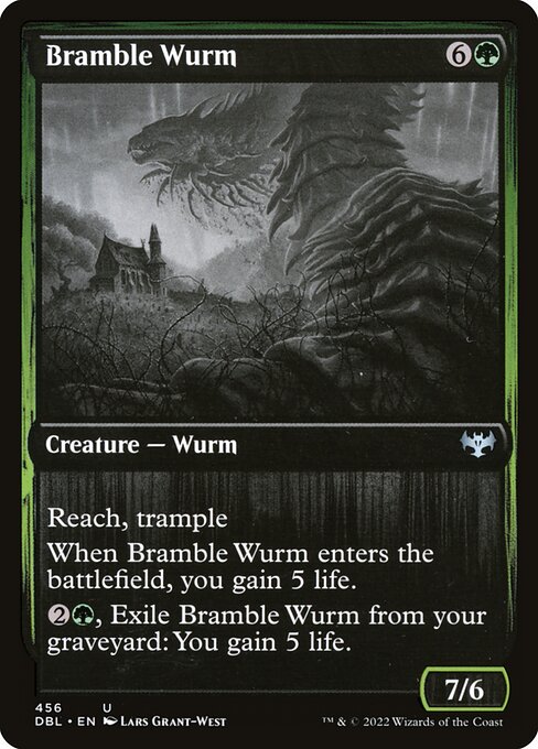 Bramble Wurm - Innistrad: Double Feature Uncommon Card