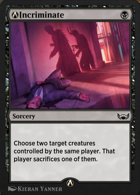 A-Incriminate - Streets of New Capenna Common Card