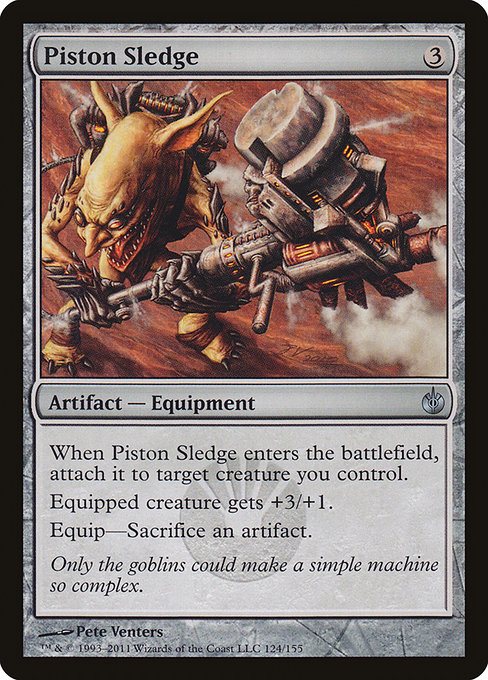 Piston Sledge - Mirrodin Besieged Uncommon Card