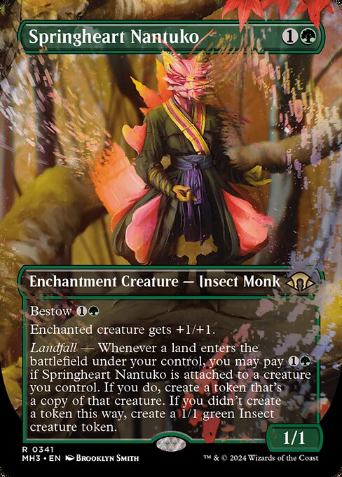 Springheart Nantuko - Modern Horizons 3 Rare Card