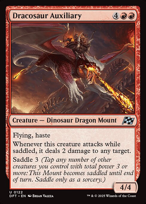 Dracosaur Auxiliary - Aetherdrift Uncommon Card