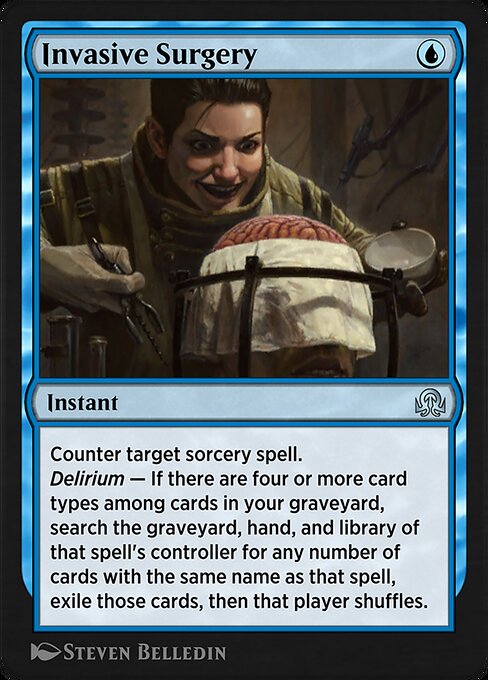 Invasive Surgery - Shadows over Innistrad Remastered Uncommon Card