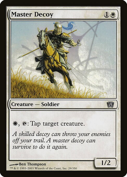 Master Decoy - Eighth Edition Common Card
