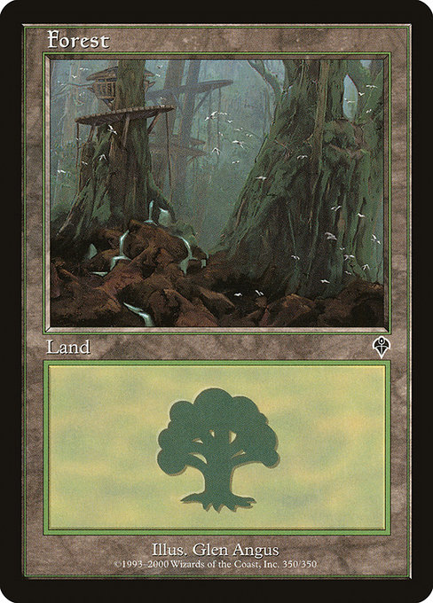 Forest - Invasion Common Card