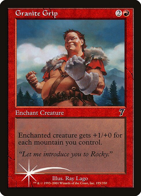 Granite Grip - Seventh Edition Common Card