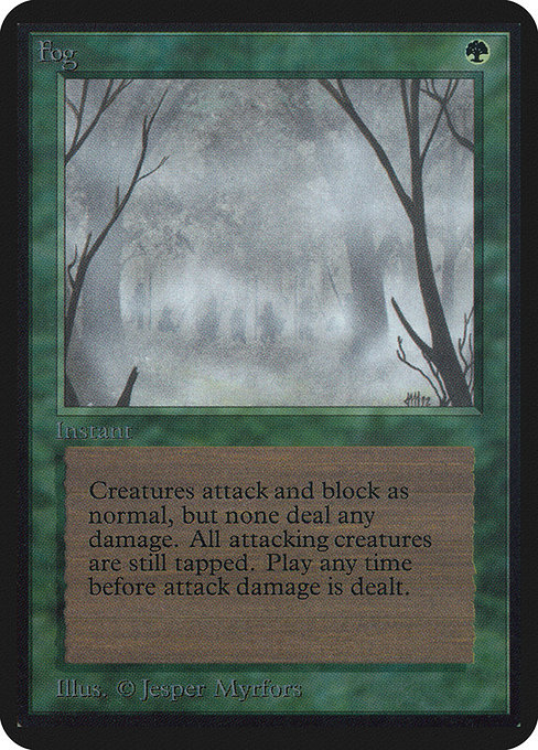 Fog - Limited Edition Alpha Common Card