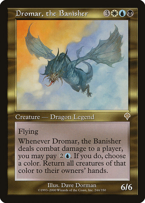 Dromar, the Banisher - Invasion Rare Card