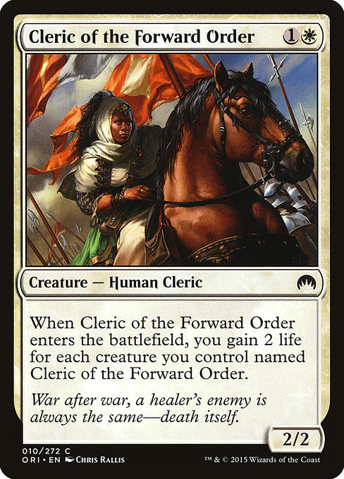 Cleric of the Forward Order - Magic Origins Common Card