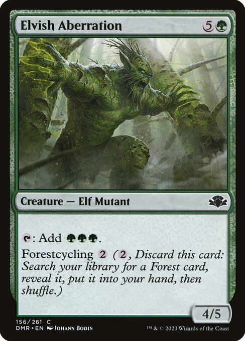Elvish Aberration - Dominaria Remastered Common Card