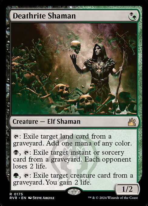Deathrite Shaman - Ravnica Remastered Rare Card