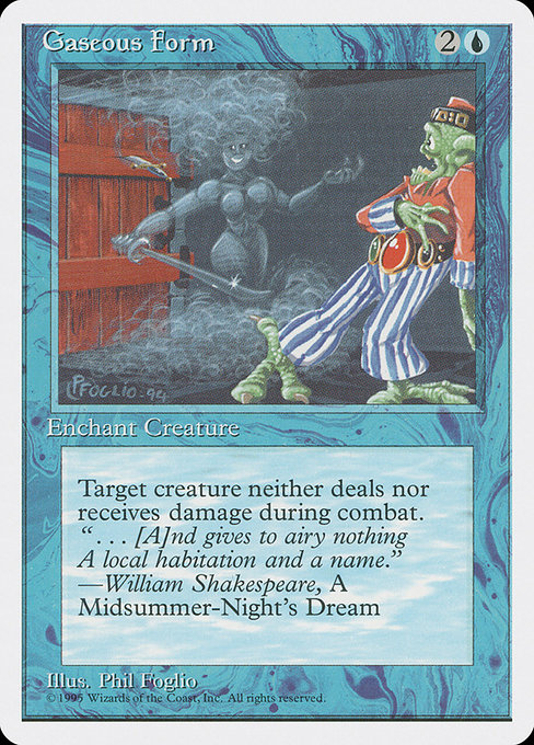 Gaseous Form - Fourth Edition Common Card