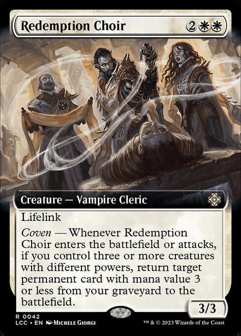 Redemption Choir - The Lost Caverns of Ixalan Commander Rare Card