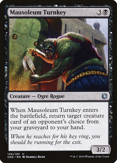 Mausoleum Turnkey - Conspiracy: Take the Crown Uncommon Card