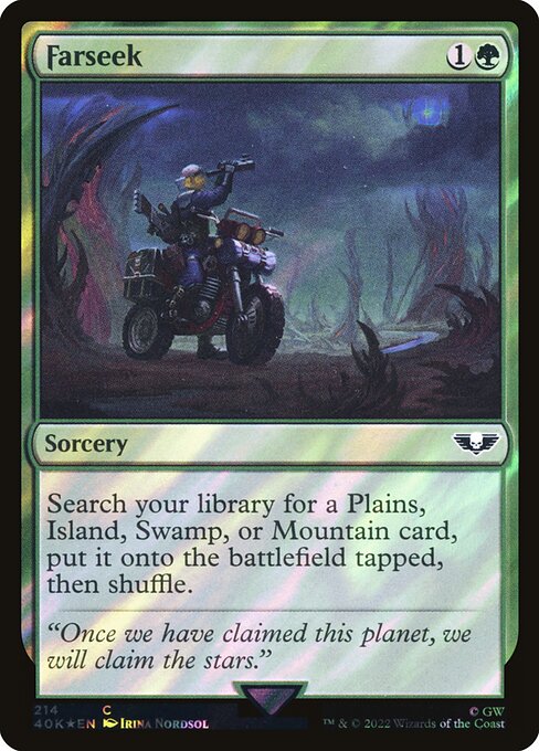 Farseek - Warhammer 40,000 Commander Common Card
